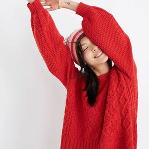 Madewell Copenhagen Cable Sweater